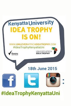 Unilever Ideatrophy Activation in Kenyatta University | Kenyatta University Events