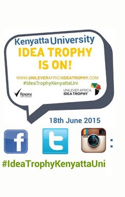 Unilever Ideatrophy Activation in Kenyatta University | Kenyatta University Events