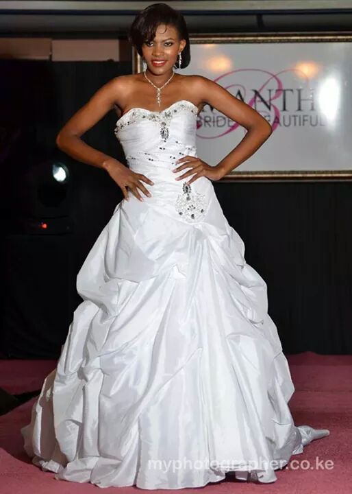 Rose Macharia at Samatha's Bridal show