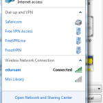 eduroam connected