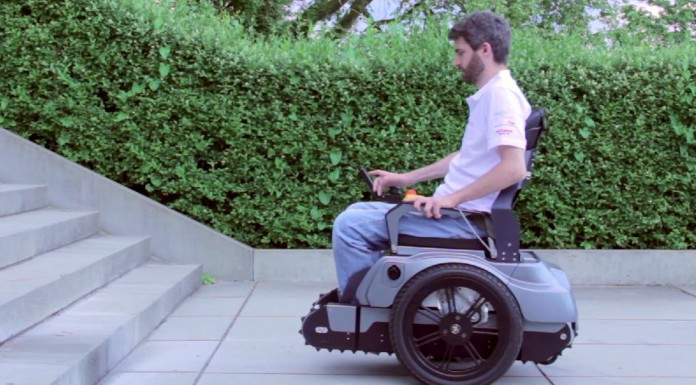 Students From Switzerland Invent A Wheelchair That Can…Wait For It…Climb Stairs