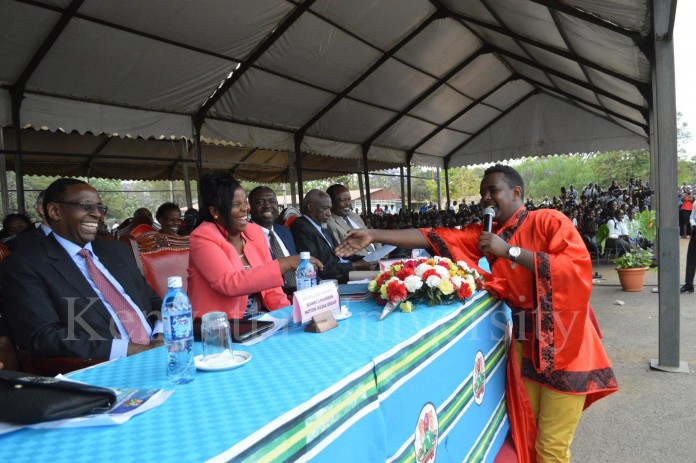 Laughter is the best medicine. Even the dignitaries were not left out.