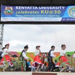 IYF group performs at the KU at 30 official opening ceremony.