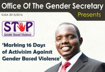 Marking 16 Days Of Activism Against Gender Based Violence. 16 Days Of Activism Against Gender Based Violence