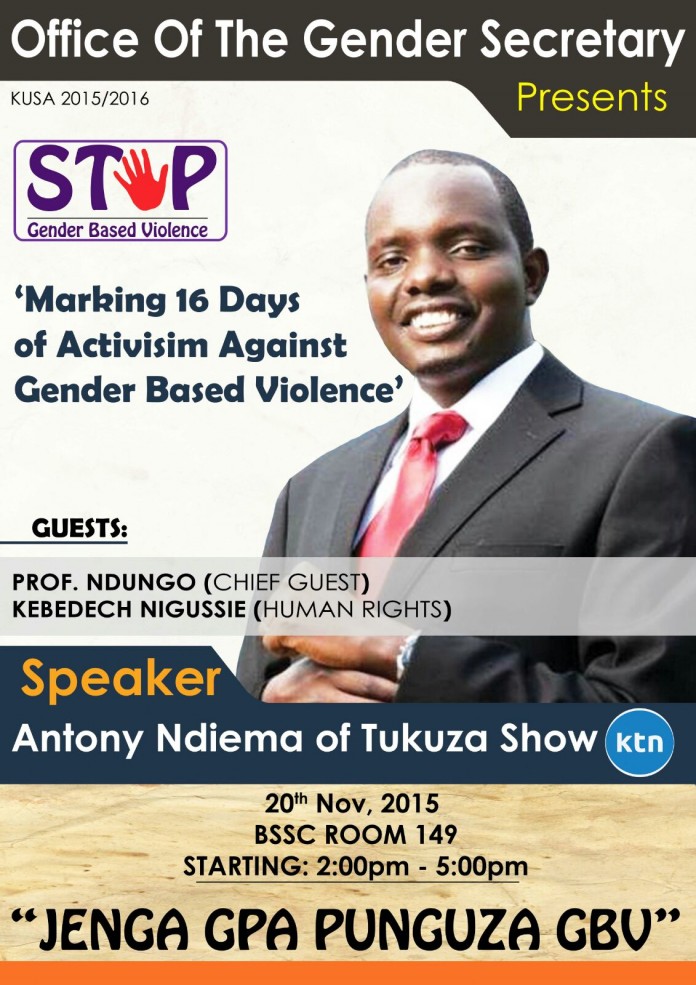 16 Days Of Activism Against Gender Based Violence