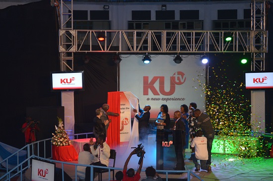 KUTV now officially Launched By Her Excellency Hon. Mrs Jutta Frasch, The Chancellor dr. benson Wairegi, VC Prof. Olive Mugenda and Ms, Njoki Muhoho (KU Alumni)
