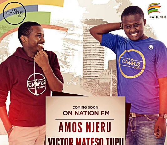 Doing it Bigger: Amos Njeru & Victor Matara on #CampusIconOnNationFM #CampusIconOnNationFM does.EPIC Tonight 8-11pm #VocalNation on @NationFMKe with @amos_njeru & @victormatara