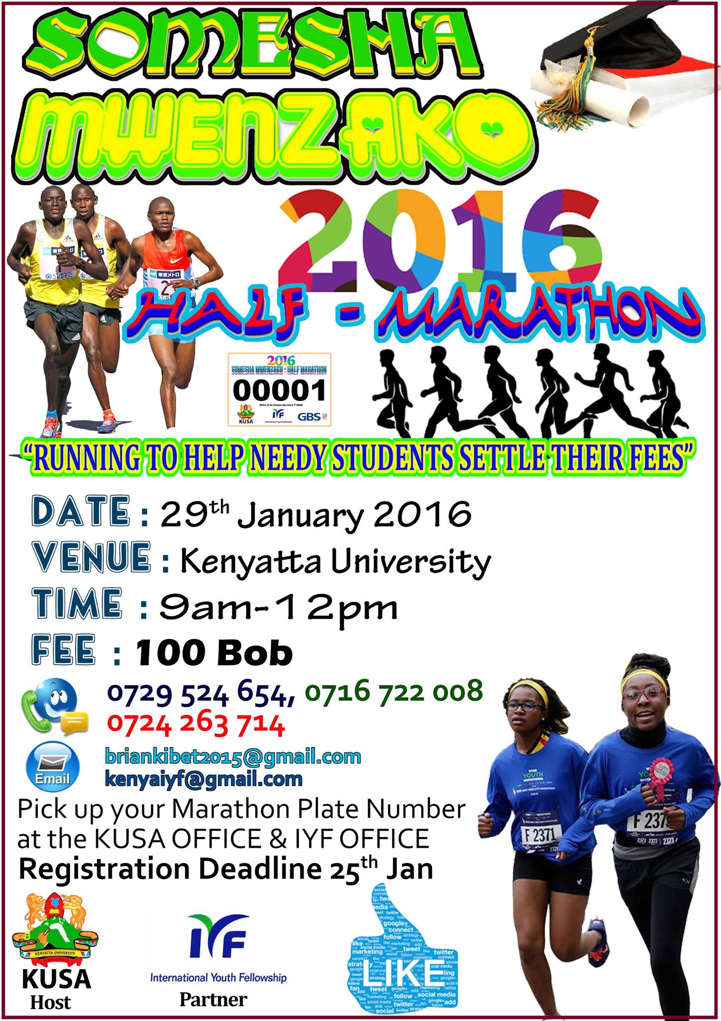 The Somesha Mwenzako Marathon