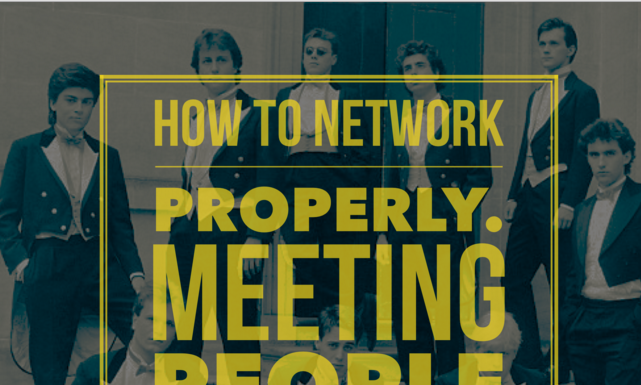 How To Network Properly Secret Revealed! How To Network Properly Secret Revealed!