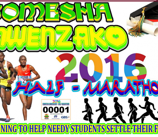 The Somesha Mwenzako Marathon 2016 is Here!