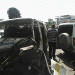 KU Main Gate | A Driver And Several People Injured