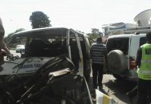 KU Main Gate | A Driver And Several People Injured KU Main Gate | A Driver And Several People Injured