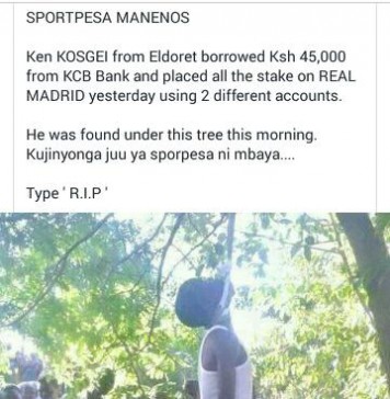 When Gambling Goes Wrong, Then What? Sportpesa Manenos. When Gambling Goes Wrong, Then What? Sportpesa Manenos.