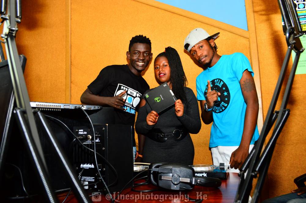 Winner of #BeiYaCampo Mi-fone Offer by #HitsExclusiveOnKUFM