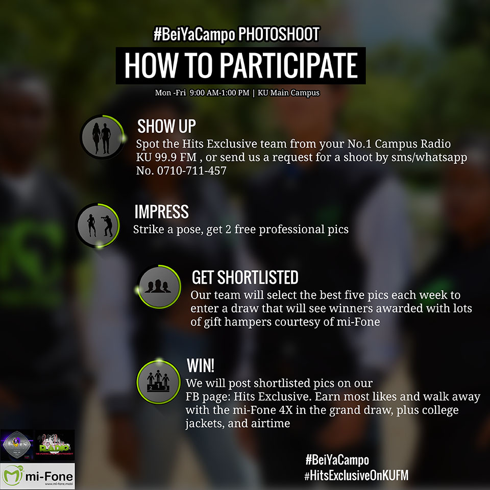 How to participate in #BeiYaCampo Mi-fone Offer by #HitsExclusiveOnKUFM