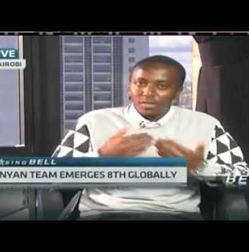 KU’s Oliver Maina Interview by CNBC Africa Shares The 2016 Global Management Challenge Experience.