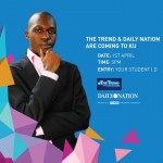 The Trend by Larry Madowo at Kenyatta University Amphitheater