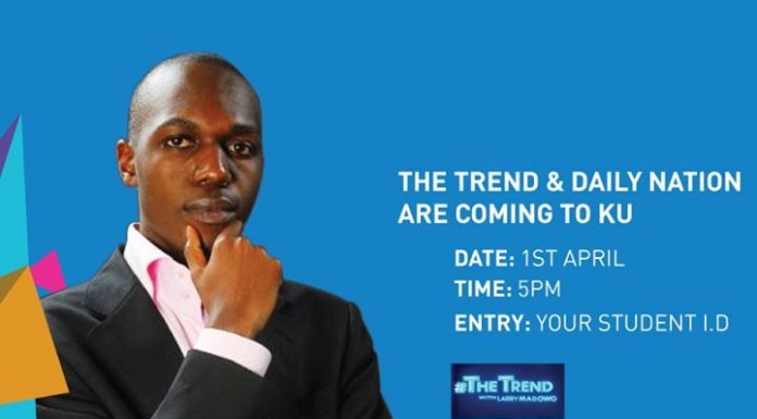The Trend by Larry Madowo at Kenyatta University Amphitheater The Trend by Larry Madowo at Kenyatta University Amphitheater