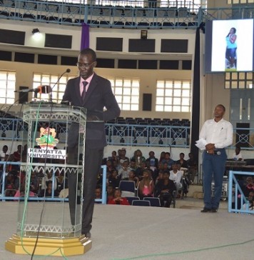 Memorial Service For KU Students Killed in Kisii Road Accident. The School of Education Congress person, makes his comments.He urges continual prayers for the families