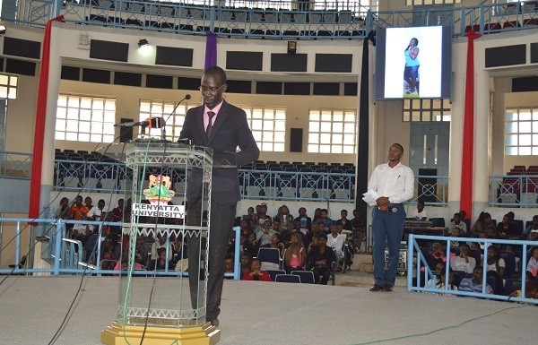 Memorial Service For KU Students Killed in Kisii Road Accident. The School of Education Congress person, makes his comments.He urges continual prayers for the families