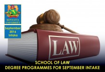 Kenyatta University September 2016 Intake Deadline Kenyatta University September 2016 Intake Deadline