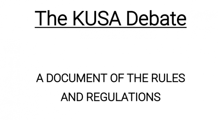 The KUSA Debate: The Much Awaited KU Political Group!