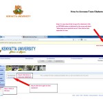 How To Access Fees Statement in Kenyatta University