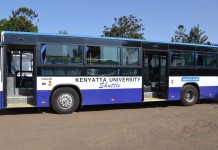 Tales From Kenyatta University: The Shuttle Bus Kenyatta University Shuttle Bus