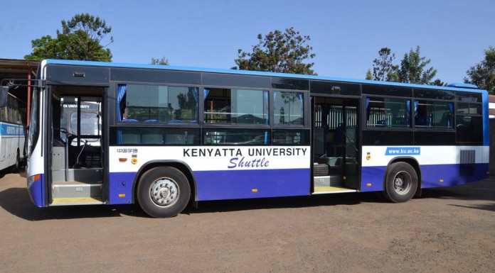 Tales From Kenyatta University: The Shuttle Bus Kenyatta University Shuttle Bus