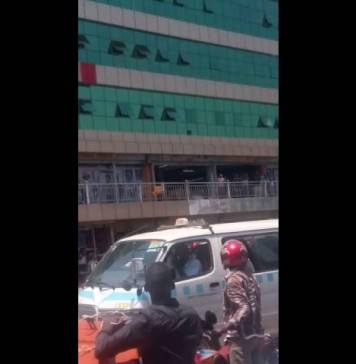 Man Jumps From Rooftop Recorded on Camera!