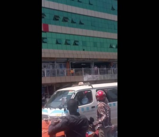 Man Jumps From Rooftop Recorded on Camera!