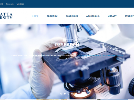 The Launch Of The New Kenyatta University Website And Mobile Application