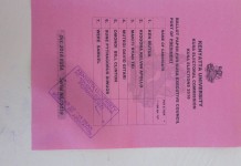 KUSA Elections Voting Centers KUSA ELections Papers Sample