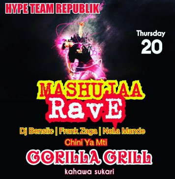 This is Where KUSA Elected Winners Will be Celebrating Tonight! Club GORILLA LOUNGE at Kahawa Sukari