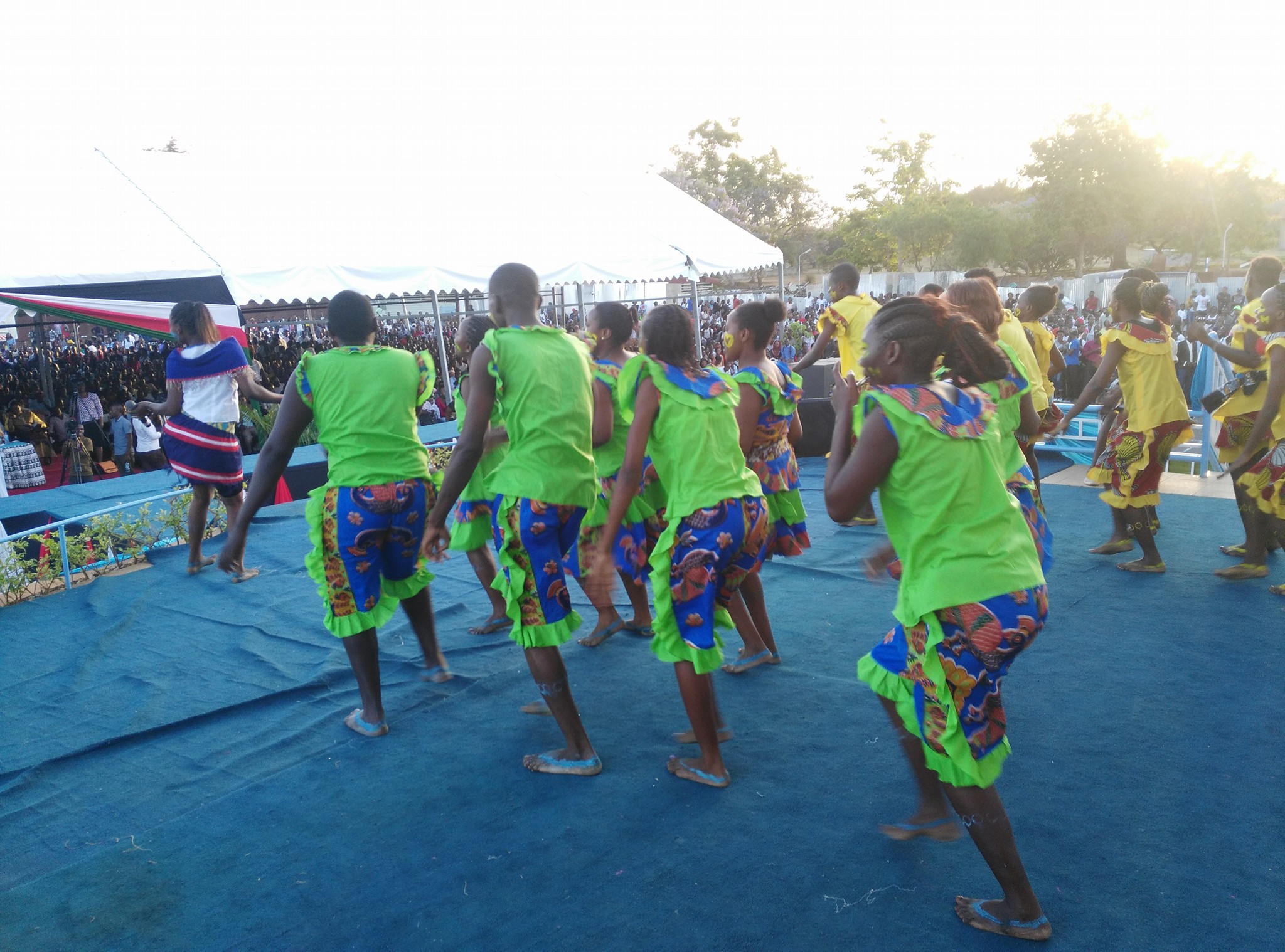 Traditional Cultural Dancers Kenyatta University