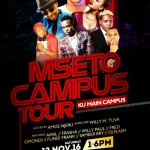 Mseto Campus Tour Is Coming To KU This Saturday At The Bishop Square From 1.00-6.00pm