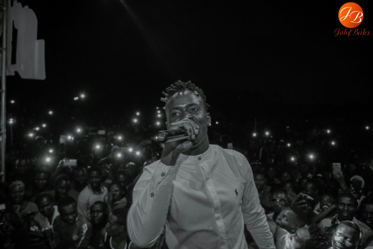 Willy Paul at Kenyatta University Mseto Campus Tour