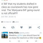 The Marijuana Control Bill 2016 Kenya Assignement