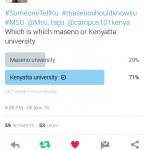 Maseno vs Kenyatta University