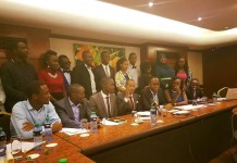 KUSA President Sam Were Were In Historic Talks With KUSO President Babu Owino. KUSA President Sam Were Were In Historic Talks With KUSO President Babu Owino.