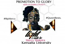Miss World Nyamira Light a Candle Event to Take Place Tomorrow. Miss World Nyamira Light a Candle Event to Take Place Tomorrow.