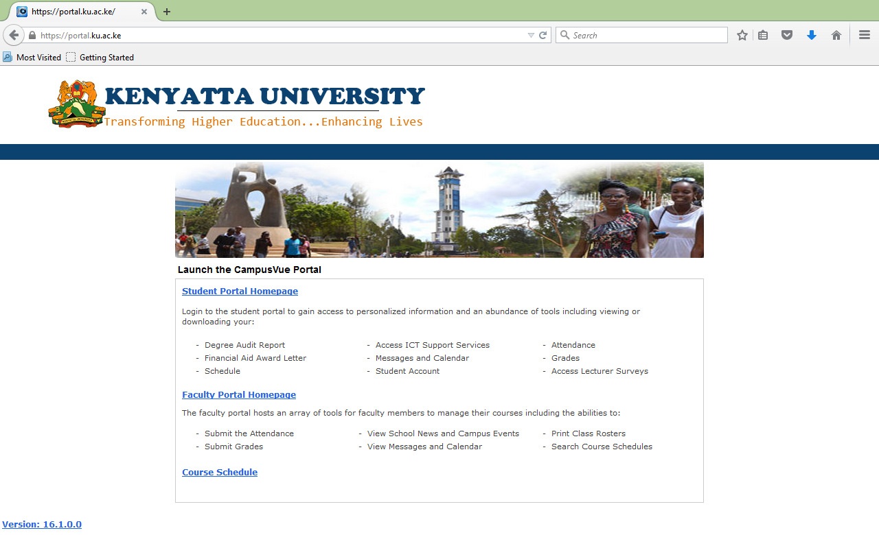 How to Register Units Online Kenyatta University Students' Portal