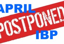KU IBP Students April 2017 Reporting Dates Postponed KU IBP Students April 2017 Reporting Dates Postponed