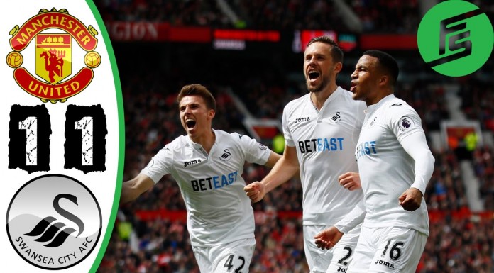 Manchester United vs Swansea 1-1 – Highlights & Goals – 30 April 2017
