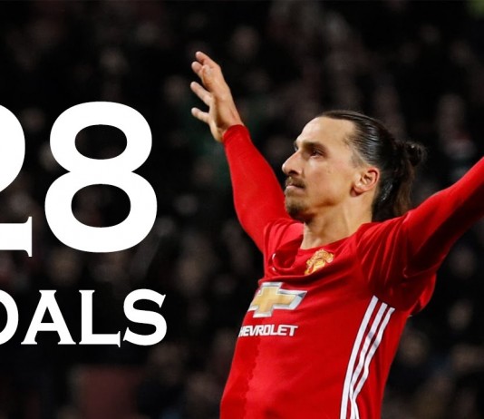 Zlatan Ibrahimovic – All 28 Goals 2016/17 – Manchester United