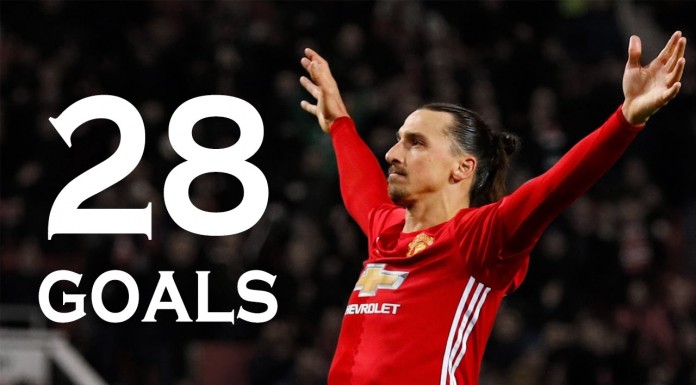 Zlatan Ibrahimovic – All 28 Goals 2016/17 – Manchester United