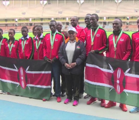 Official Handover Of Nyayo Hostels To IAAF By First Lady H.E. Margaret Kenyatta