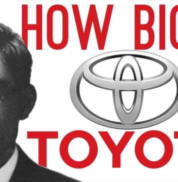 How Big is Toyota? (They’ve Owned 27% of Tesla Motors!)