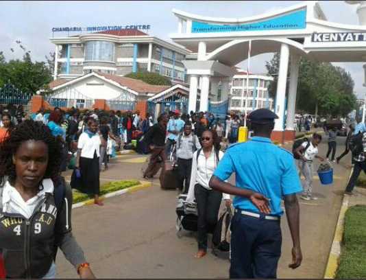 Kenyatta University Closed Amid Students’ Unrest Kenyatta University Closed Amid Students' Unrest