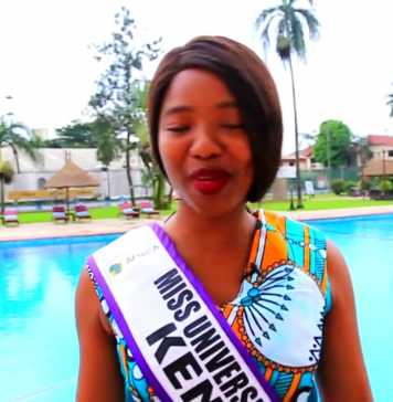 Miss University Africa 2017 Arrival of Goretti Mirera of #Kenya